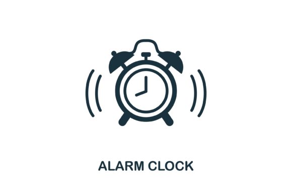 Alarm Clock Icon: A Timeless Design Asset for Modern Creatives