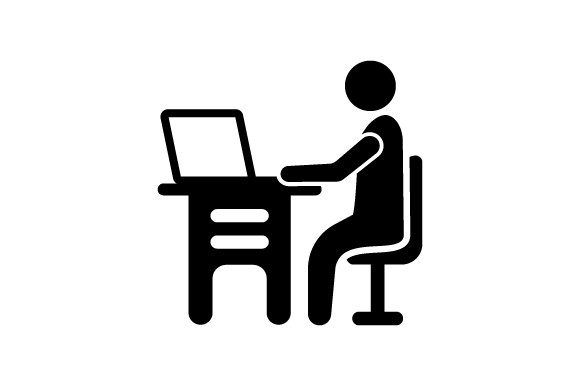 Boost Your Design Projects with Office Work Icon: A Versatile Visual Asset