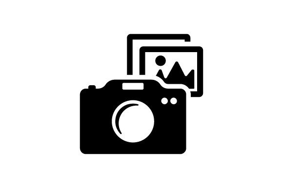 Camera Photo Icon for Versatile Design Projects