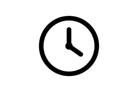 Clock Icon: A Versatile Design Asset for Workflow Efficiency