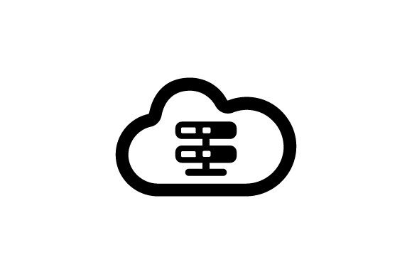Cloud Storage Backup Icon for Versatile Design Projects