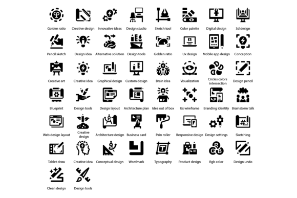 Design and Creativity Icons: A Practical Resource for Visual Projects