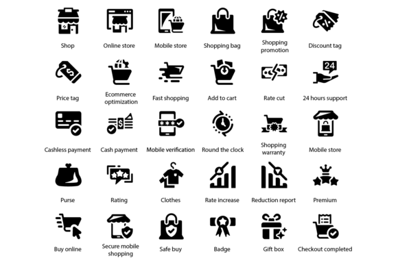 Ecommerce Icons: Enhancing Design with Versatile Visual Elements