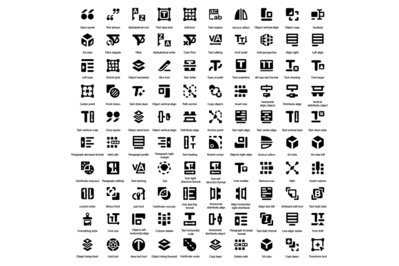 Editing Tool Icons: Enhance Your Design Projects with Versatile Visuals
