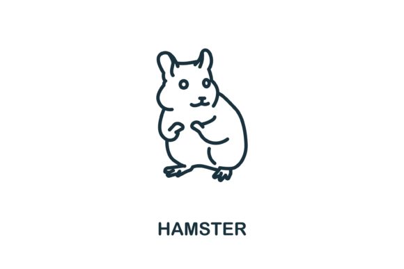 Hamster Icons: Simple Design for Professional Visual Projects