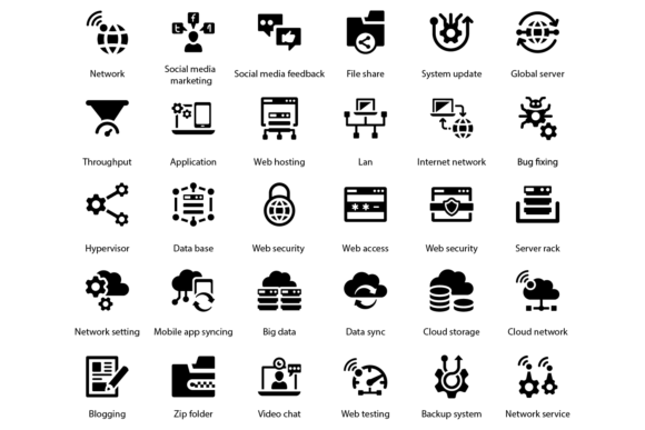 Network Icons: Enhancing Visual Communication in Design Projects