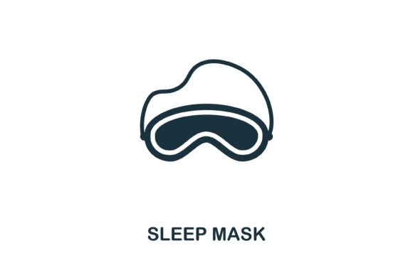 Sleep Mask Icon: A Strategic Asset for Visual Communication and Design Planning