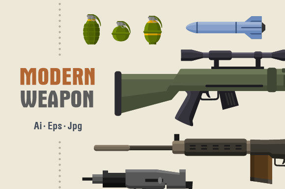 Weapon Vector Icons: Precision Design for Versatile Visual Communication